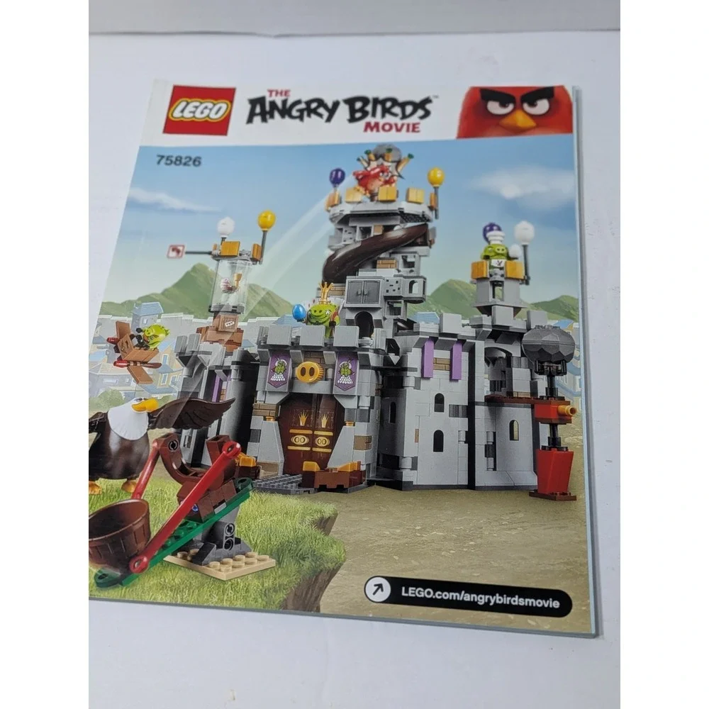 LEGO The Angry Birds Movie: King Pig's Castle (75826) Manuel Only Fast Shipping